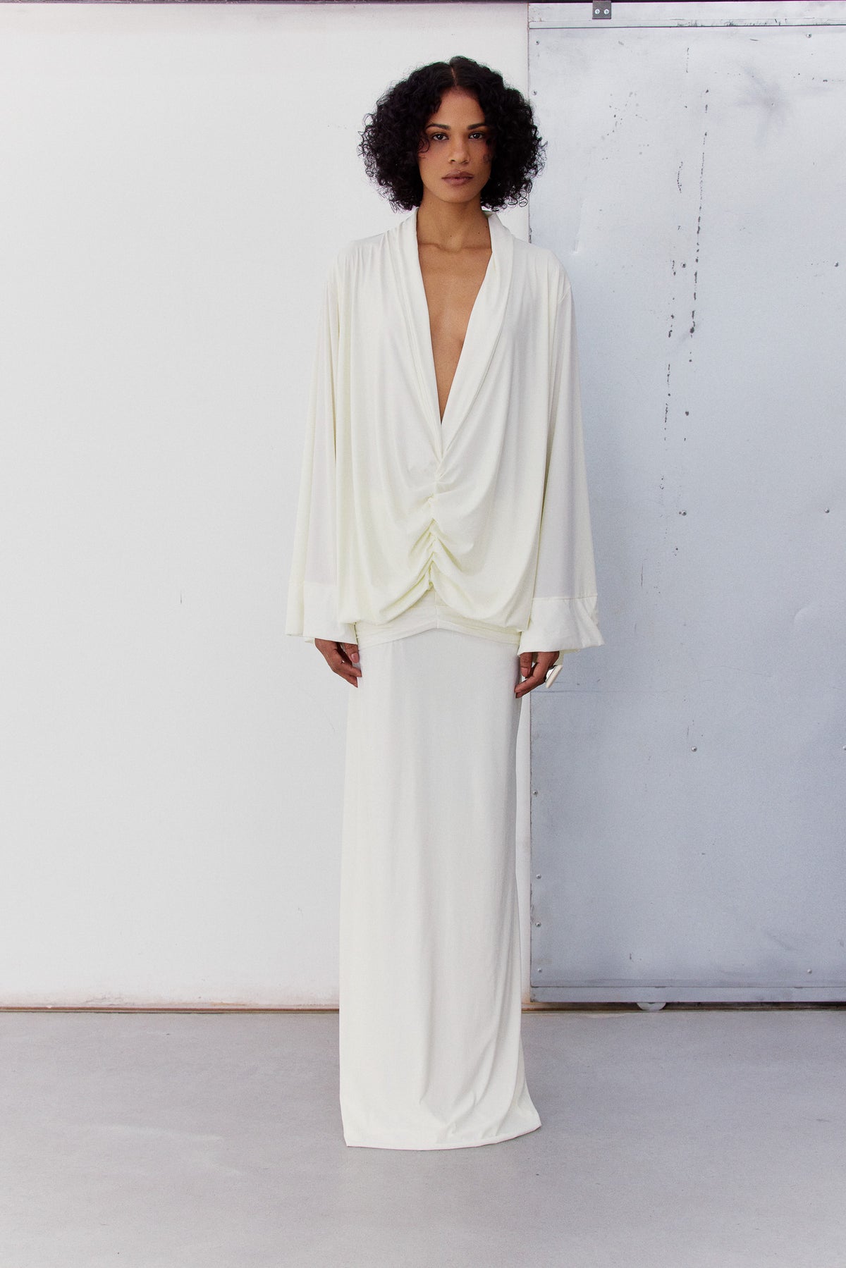 VESTIDO ESTILO KIMONO COM PALA DE SUSTENTAÇÃO-5