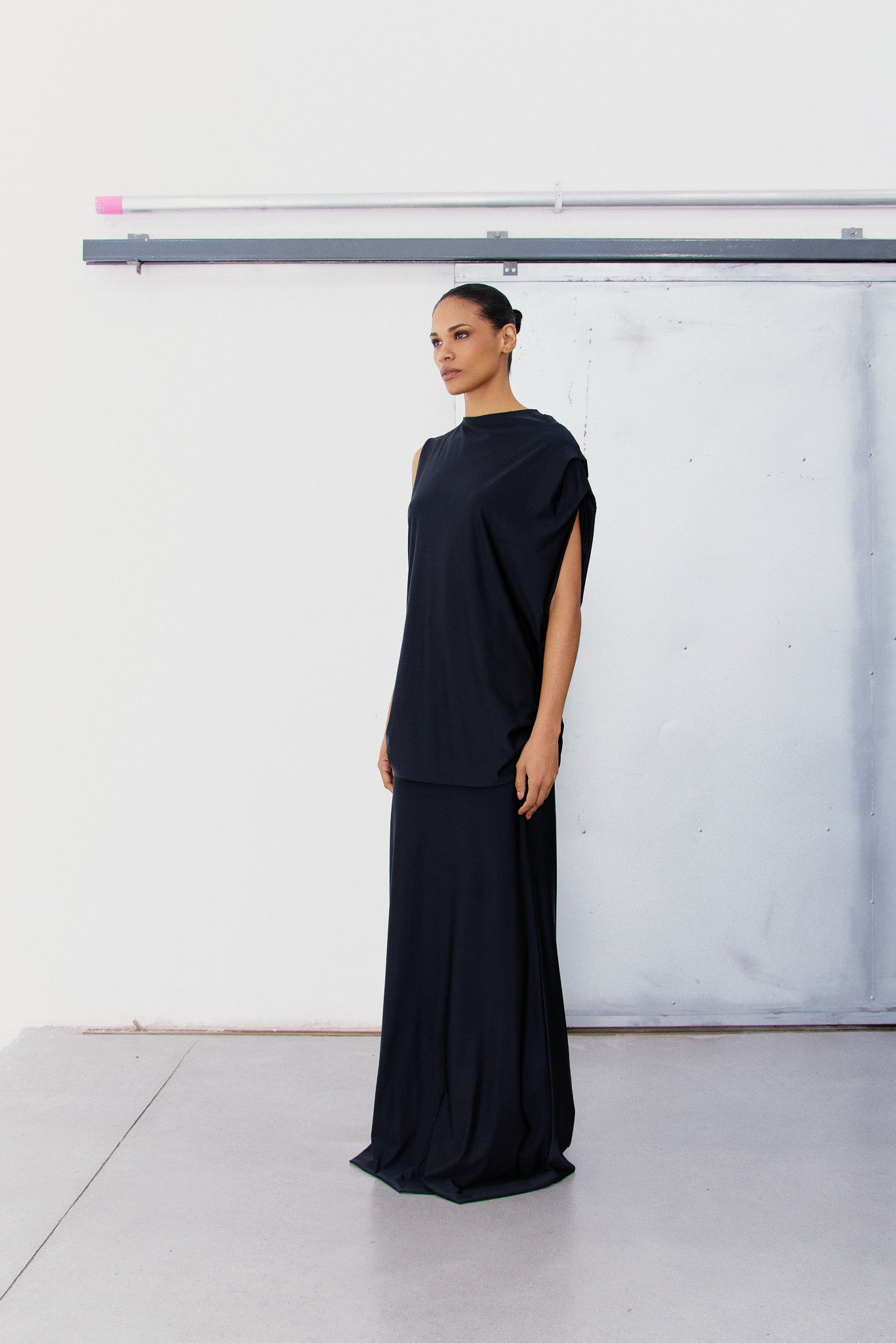 VESTIDO CURTO COM PREGAS-14