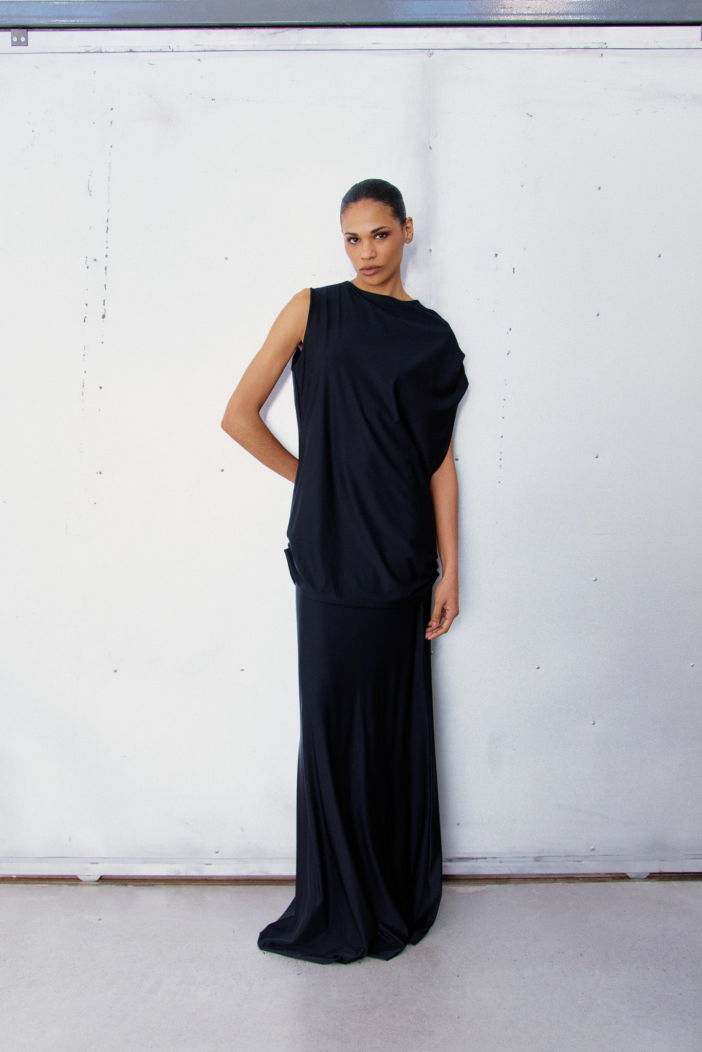 VESTIDO CURTO COM PREGAS-13